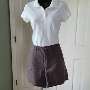 Columbia Womens Hiking Walking Rip Stop Shorts Sz 12